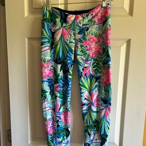 Vibrant Floral Print Leggings